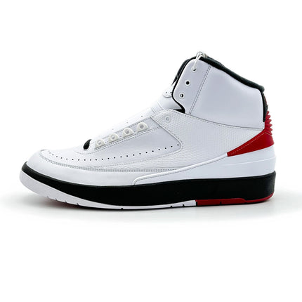 DX2454-106 Nike Air Jordan 2 OG Chicago White Varcity Red Black (Men's)