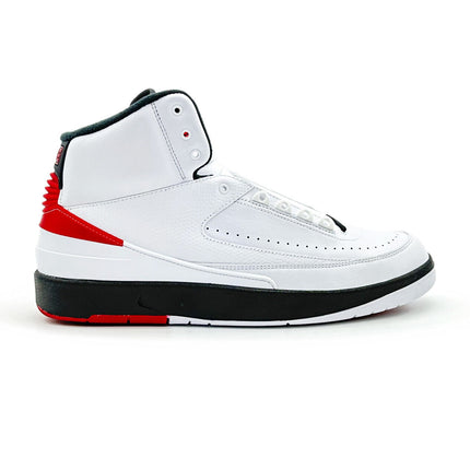 DX2454-106 Nike Air Jordan 2 OG Chicago White Varcity Red Black (Men's)