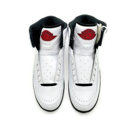 DX2454-106 Nike Air Jordan 2 OG Chicago White Varcity Red Black (Men's)