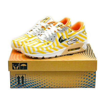 DD5481-735 Nike Air Max 90 Fried Chicken Speed Yellow Shimmer White (Men's)