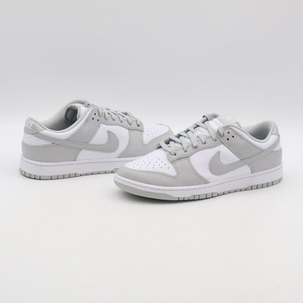 DD1391-103 Nike Dunk Low Gray Fog White Light Gray Photon Dust Steel (Men's)