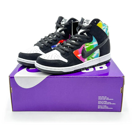 CZ2253-100 Nike SB Dunk High TV Signal Test Pattern (Men's)