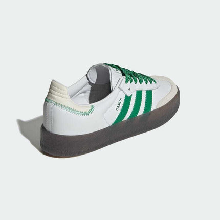 IE9105 adidas Sambae Footwear White Green Off White (Women's)