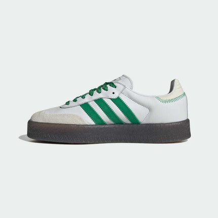 IE9105 adidas Sambae Footwear White Green Off White (Women's)