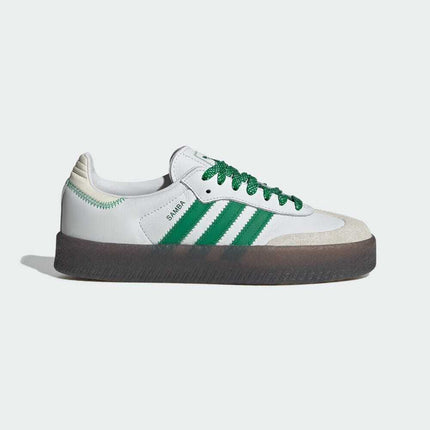 IE9105 adidas Sambae Footwear White Green Off White (Women's)