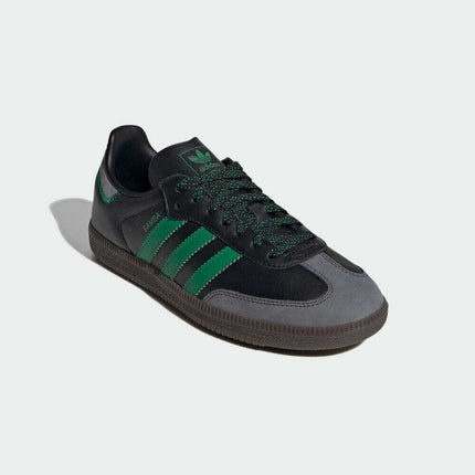 IE6520 adidas Originals Samba OG Core Black Green Grey (Men's)