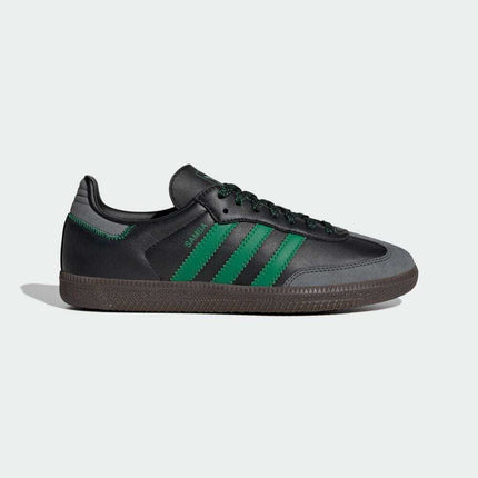 IE6520 adidas Originals Samba OG Core Black Green Grey (Men's)