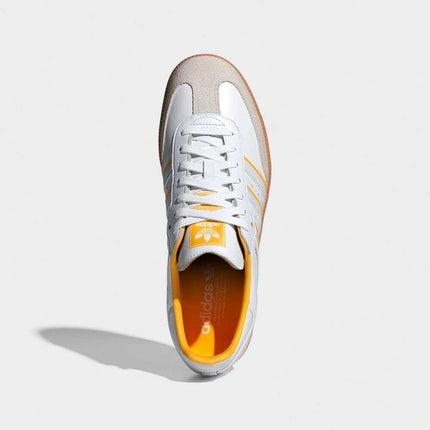 ID1479 adidas Originals Samba OG Footwear White Crystal White Crew Yellow (Men's