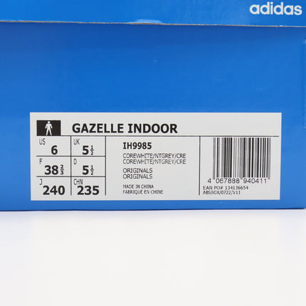 IH9985 Hikari Shibata adidas Originals Gazelle Indoor Core White Night (Men's)