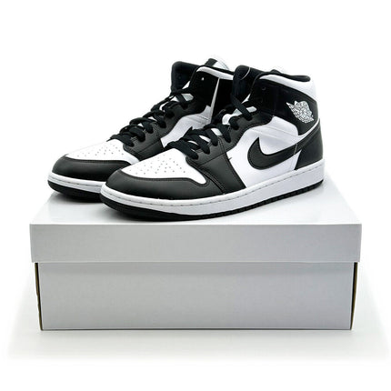 DV0991-101 Nike Air Jordan 1 Mid Black White Panda (Women's)