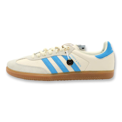 IE7096 Sporty & Rich adidas Samba OG Cream White Blue Rush Gum (Men's)