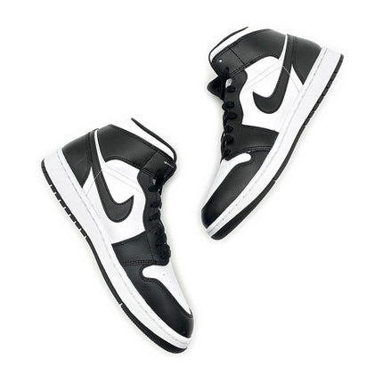 DV0991-101 Nike Air Jordan 1 Mid Black White Panda (Women's)