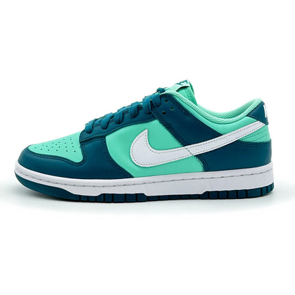 DD1503-301 Nike Dunk Low Geode Teal White Emerald Rise (Women's)