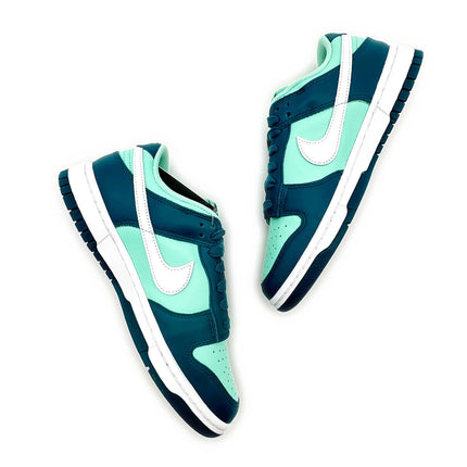 DD1503-301 Nike Dunk Low Geode Teal White Emerald Rise (Women's)