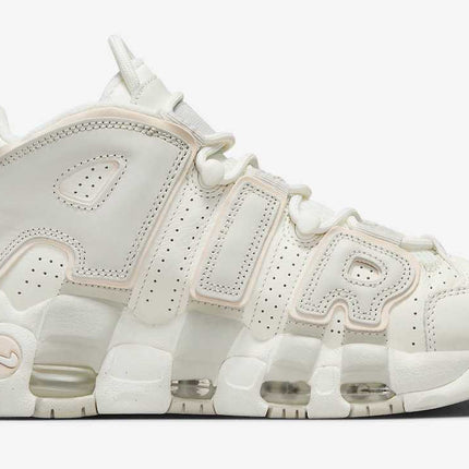 DV1137-101 Nike WMNS Air More Uptempo "Sail and Light Bone"