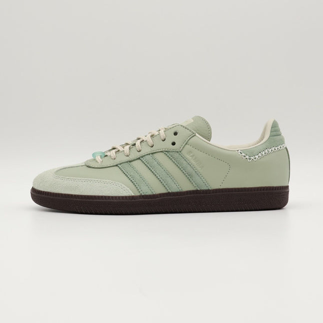 IE0967 Maha adidas Originals Samba OG Half Green (Men's)