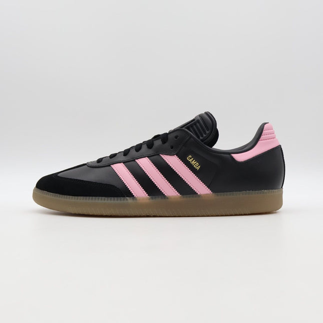 IH8157 Inter Miami CF adidas Originals Samba Core Black Light Pink Gum (Men's)