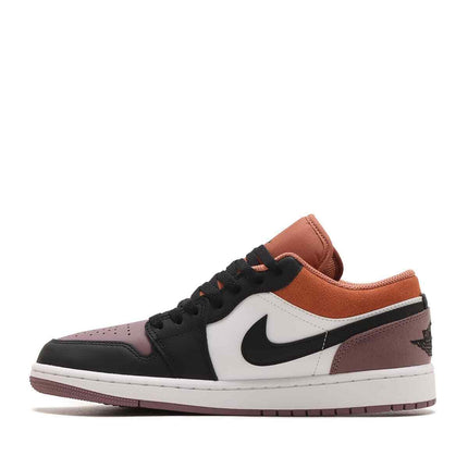 FB9907-102 Nike Air Jordan 1 Low SE White Sky J Orange Sky J Mauve Black (Men's)