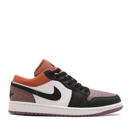 FB9907-102 Nike Air Jordan 1 Low SE White Sky J Orange Sky J Mauve Black (Men's)