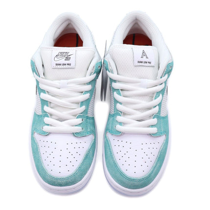 FD2562-400 APRIL SKATEBOARDS Nike SB Dunk Low Pro QS Turbo Green Silver (Men's)