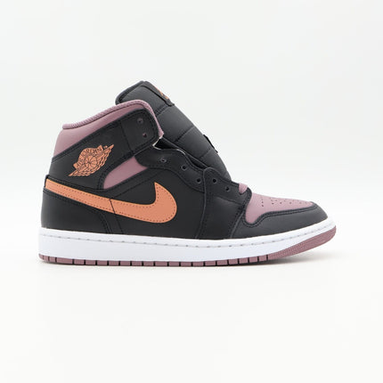 FB9911-008 Nike Air Jordan 1 Mid SE Black Sky J Mauve Sky J Orange (Men's)