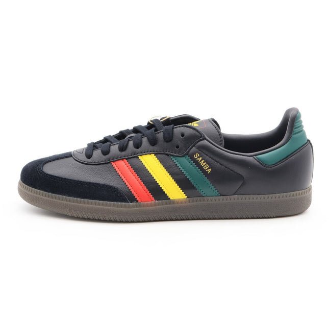 IH3119 adidas Originals Samba OG Rasta Core Black Green Yellow Red (Men's)