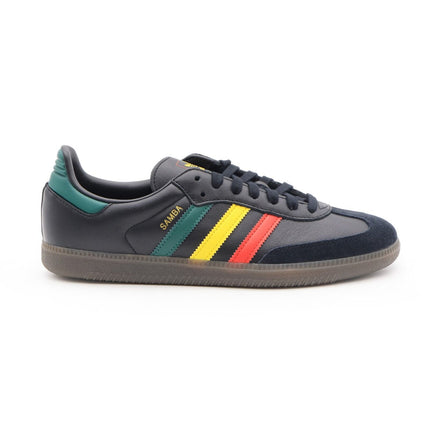 IH3119 adidas Originals Samba OG Rasta Core Black Green Yellow Red (Men's)