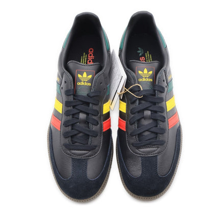 IH3119 adidas Originals Samba OG Rasta Core Black Green Yellow Red (Men's)