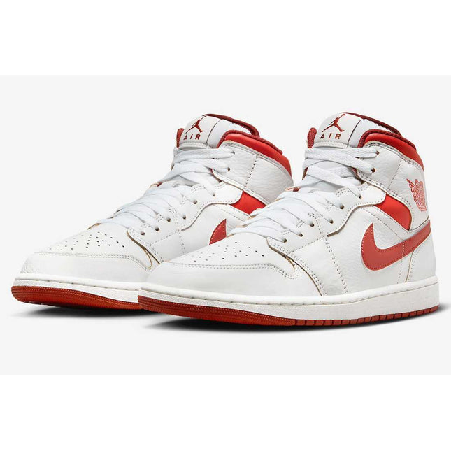 FJ3458-160 Nike Air Jordan 1 Mid SE Dune Red (Men's)