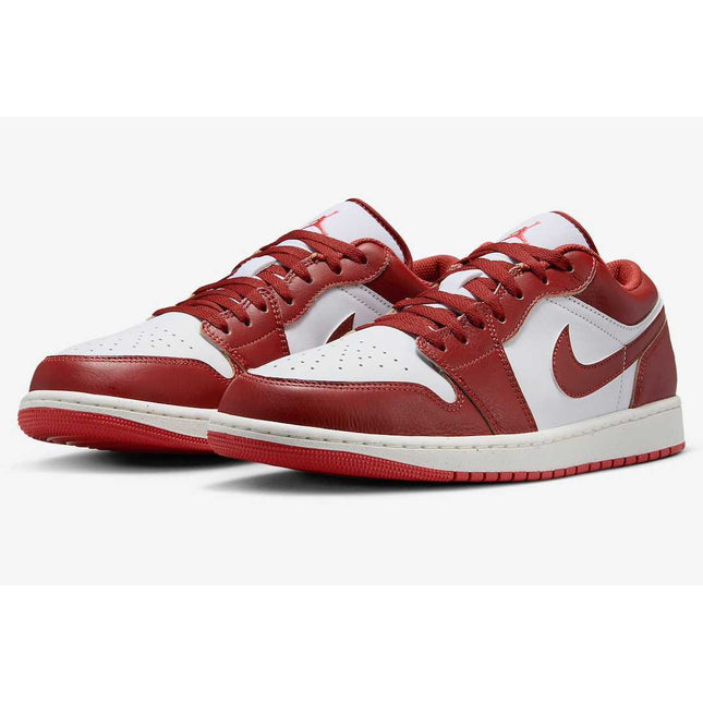 FJ3459-160 Nike Air Jordan 1 Low Dune Red (Men's)