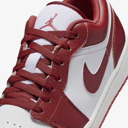 FJ3459-160 Nike Air Jordan 1 Low Dune Red (Men's)