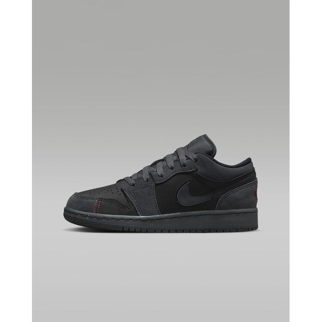 FQ7757-001 Nike GS Air Jordan 1 Low SE Craft Dark Smoke Grey