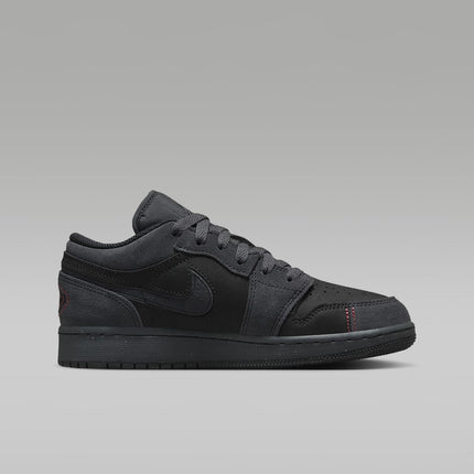 FQ7757-001 Nike GS Air Jordan 1 Low SE Craft Dark Smoke Grey