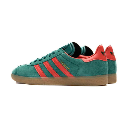 IG6200 adidas Originals Gazelle Collegiate Green Preloved Red Gum (Men's)