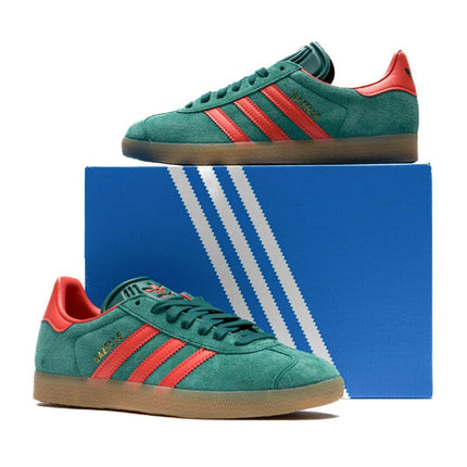 IG6200 adidas Originals Gazelle Collegiate Green Preloved Red Gum (Men's)