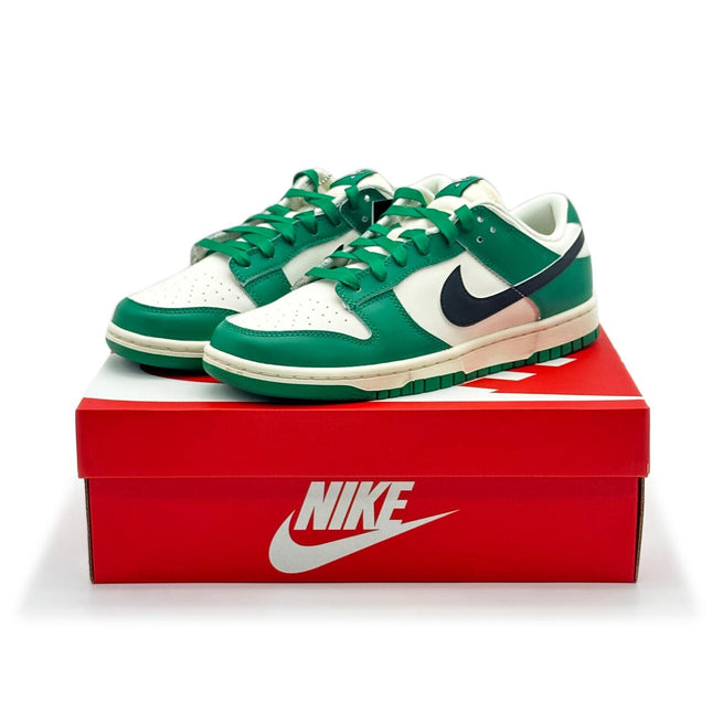 DR9654-100 Nike Dunk Low SE Jackpot Lottery Pack Malachite Green Pale Ivory