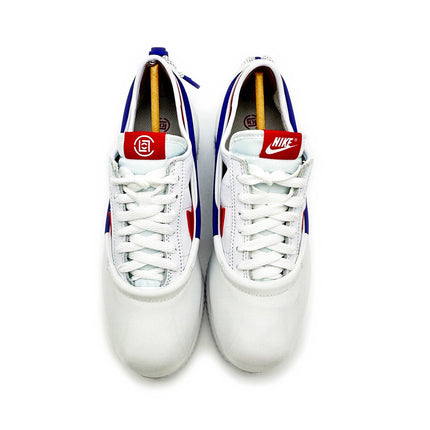 DZ3239-100 CLOT Nike Cortez White and Game Royal Versity Red USA Blue (Men's)