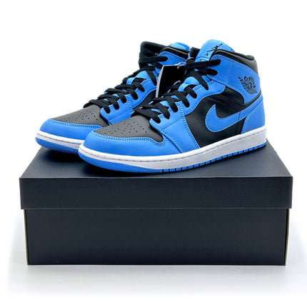 DQ8426-401 Nike Air Jordan 1 Mid University Blue White Black