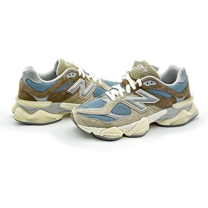 U9060MUS New Balance 9060 Sea Salt Blue Mushroom Aluminum Cyclone