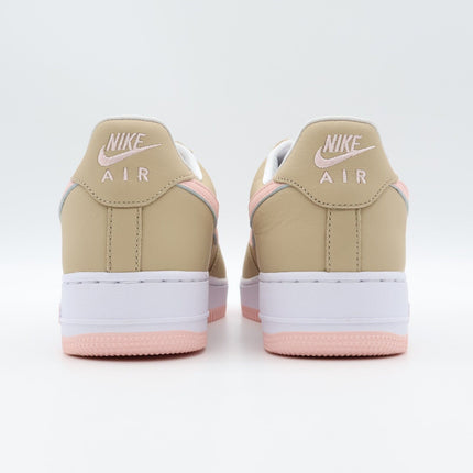 845053-201 Nike Air Force 1 Low Retro Linen Atmosphere True White Pink (Men's)