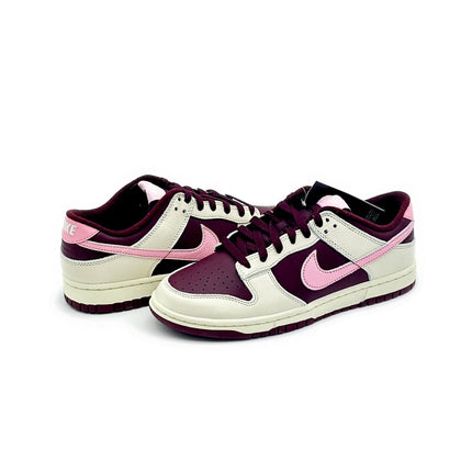 DR9705-100 Nike Dunk Low Valentine's Day 2023 Sail Beige Pink Brown Chocolate