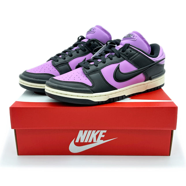 DZ2794-500 Nike Dunk Low Twist Rush Fuchsia Black Coconut Milk (Women's)