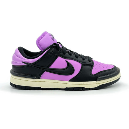 DZ2794-500 Nike Dunk Low Twist Rush Fuchsia Black Coconut Milk (Women's)