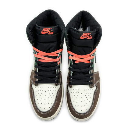 DH3097-001 Nike Air Jordan 1 Retro High OG Hand Crafted Black Brown (Men's)