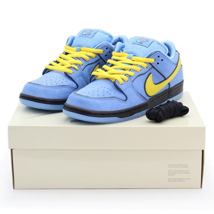 FZ8320-400 The Powerpuff Girls Nike SB Dunk Low Pro QS Bubbles Yellow (Men's)