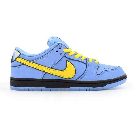 FZ8320-400 The Powerpuff Girls Nike SB Dunk Low Pro QS Bubbles Yellow (Men's)