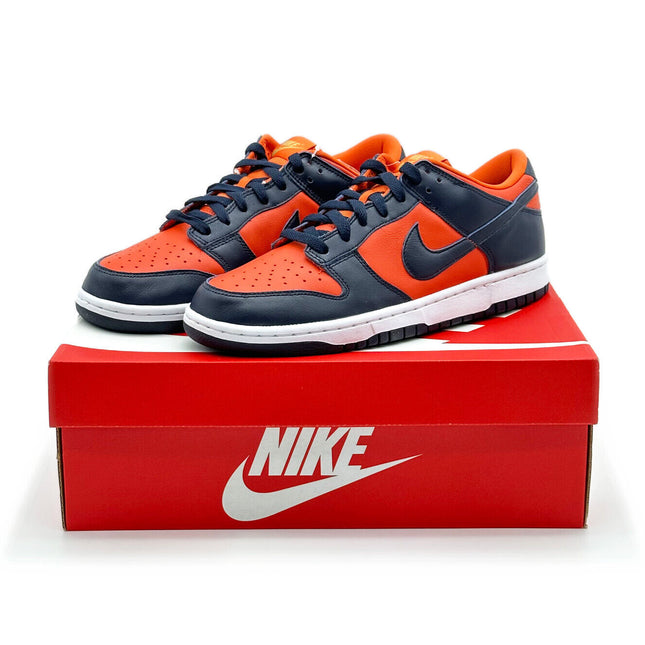 CU1727-800 Nike Dunk Low SP Champ Colors University Orange Marine Navy