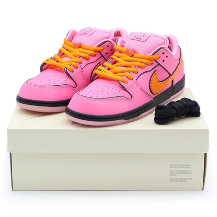 FD2631-600 The Powerpuff Girls Nike SB Dunk Low Pro QS Blossom Orange (Men's)