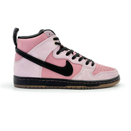 DH7742-600 KCDC Brooklyn Skateshop Nike SB Dunk High Pink Black (Men's)