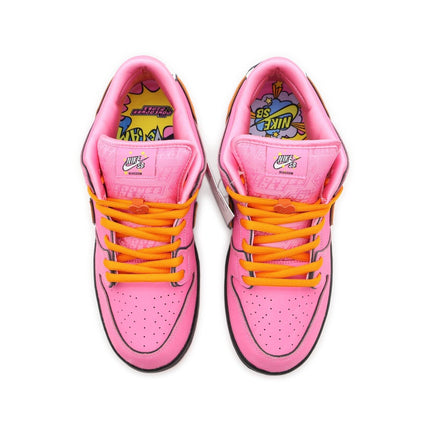 FD2631-600 The Powerpuff Girls Nike SB Dunk Low Pro QS Blossom Orange (Men's)